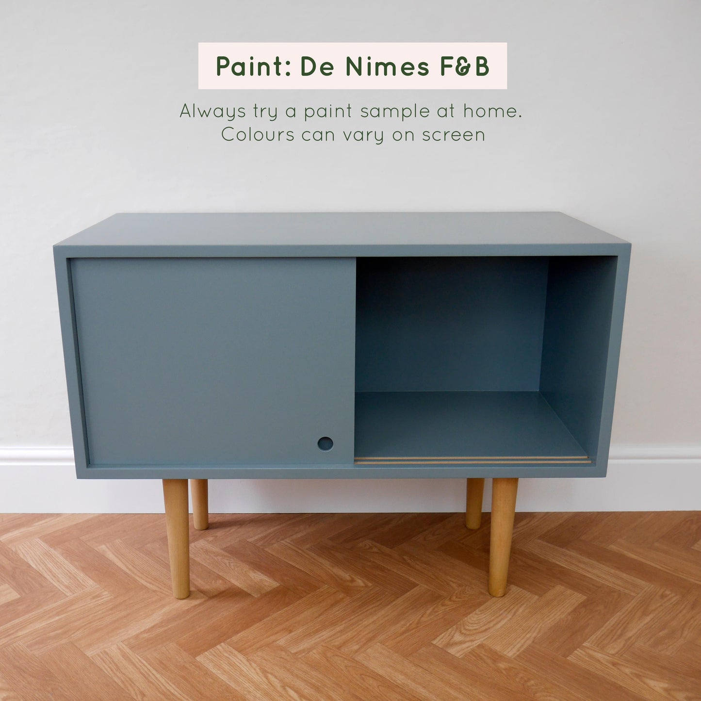 Teal Blue Cabinet